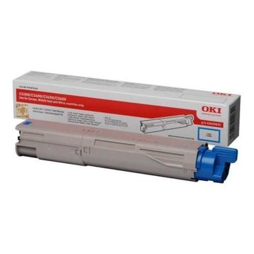 Oki C3300 C3400 C3450 C3600 43459347 HC Mavi Toner