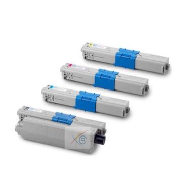 Oki C332 Tüm Renkler Muadil Toner Seti