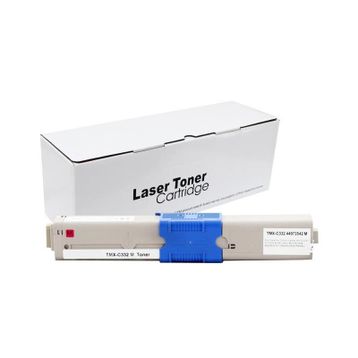 Oki C332DN Kırmızı Muadil Toner