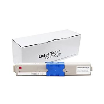 Oki C332DN Kırmızı Muadil Toner