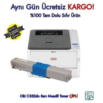 Oki C332DN Muadil Toner
