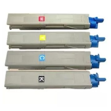 Oki C3520-43459375 Mavi Muadil Toner