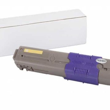 Oki C510-44469752 Sarı Muadil Toner
