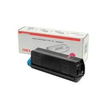 Oki C5200-42804567 Kırmızı Orjinal Toner