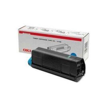 Oki C5200-42804568 Mavi Orjinal Toner