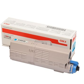 Oki C532 / C532dn Orjinal Yüksek Kapasiteli Mavi Toner