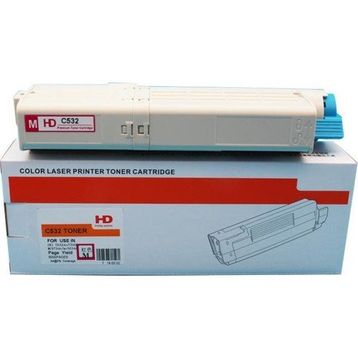 Oki C532dn Kırmızı Muadil Toner