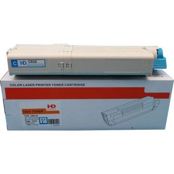 Oki C532dn Mavi Muadil Toner