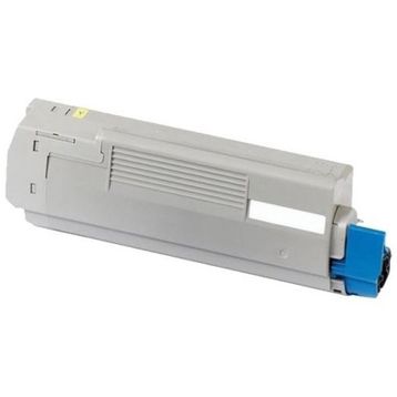 Oki C5550-43324441 Sarı Muadil Toner