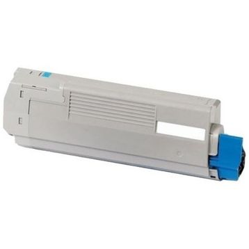 Oki C5550-43324443 Mavi Muadil Toner