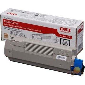Oki C5650-43865740 Siyah Orjinal Toner