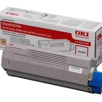 Oki C5650-43872322 Kırmızı Orjinal Toner