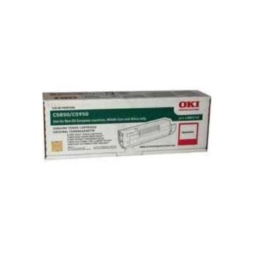 Oki C5850-43865742 Kırmızı Toner