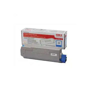 Oki C5850-43865743 Mavi Orjinal Toner