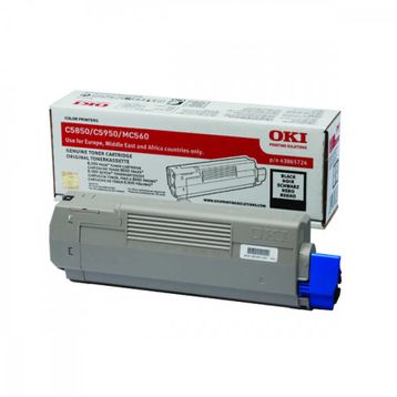 Oki C5850-43865744 Siyah Toner