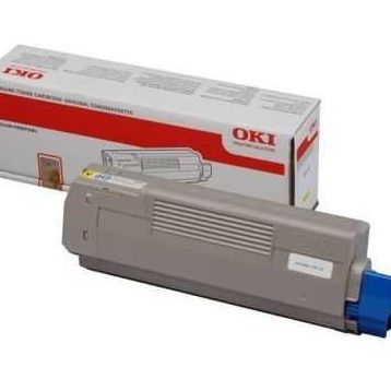 Oki C610-44315321 Sarı Toner