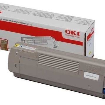 Oki C610-44315321 Sarı Toner