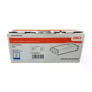 Oki C650-9006127 Orijinal Mavi Toner