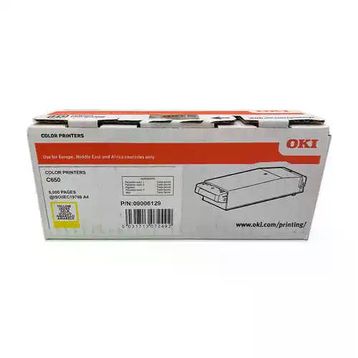 Oki C650-9006129 Sarı Orijinal Toner