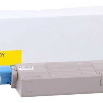 Oki C710-44318621 Sarı Muadil Toner