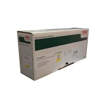 Oki C710 44318621 Sarı Toner
