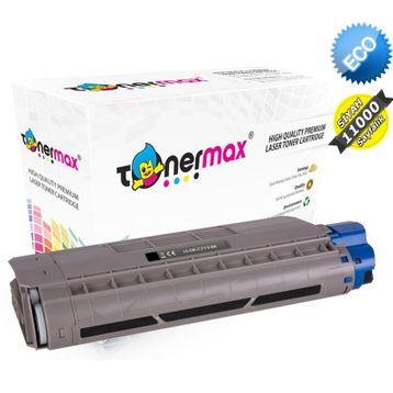 Oki C712-46507628 Siyah Muadil Toner