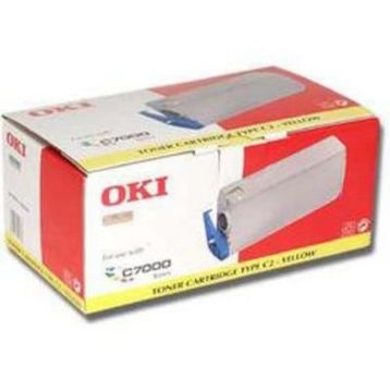 Oki C7200-41304285 Sarı Toner