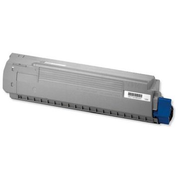 Oki C801-44643005 Sarı Muadil Toner