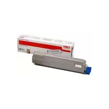 Oki C801-44643005 Sarı Orjinal Toner