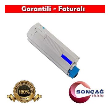 Oki C801-44643007 Mavi Muadil Toner