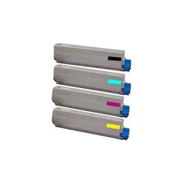 Oki C801/821 4 Renk Takım Muadil Toner