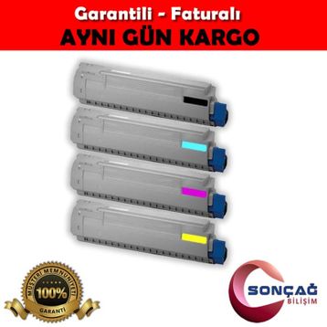 Oki C801/C821 Kırmızı Muadil Toner