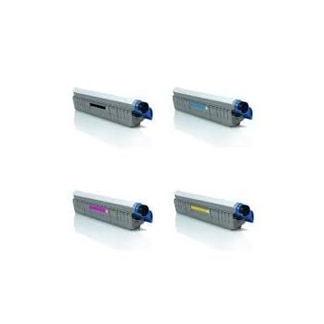 Oki C801/C821 Kırmızı Muadil Toner