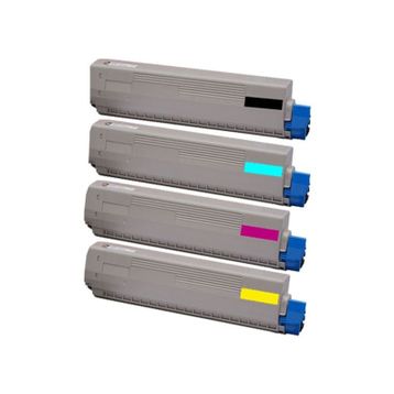 Oki C801/C821 Sarı Muadil Toner