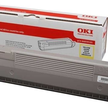 Oki C810-44059117 Sarı Toner