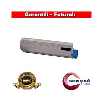 Oki C822-44844628 Siyah Muadil Toner