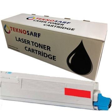 Oki C822 Kırmızı Muadil Toner