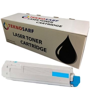 Oki C822 Mavi Muadil Toner