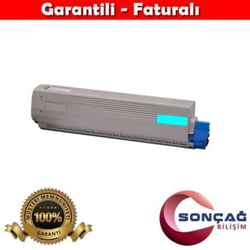 Oki C822 Mavi Muadil Toner