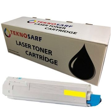 Oki C822 Sarı Muadil Toner