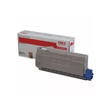 Oki C823-46471107 Mavi Orjinal Toner