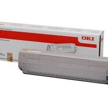 Oki C831-44844505 Sarı Orjinal Toner