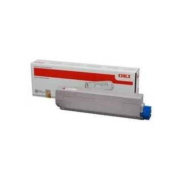 Oki C831-44844506 Kırmızı Orjinal Toner