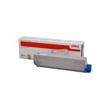 Oki C831-44844506 Kırmızı Orjinal Toner