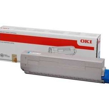 Oki C831-44844507 Mavi Orjinal Toner