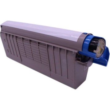 Oki C8600-43487721 Sarı Muadil Toner