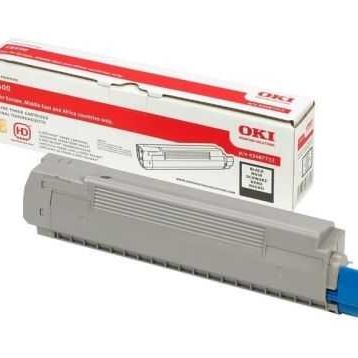Oki C8600-43487724 Siyah Orjinal Toner
