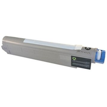 Oki C9655-43837136 Siyah Muadil Toner