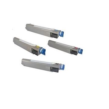 OKI C9655 Kırmızı Muadil Toner