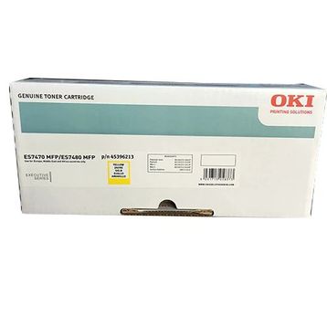 Oki ES7470-45396213 Sarı Orjinal Toner